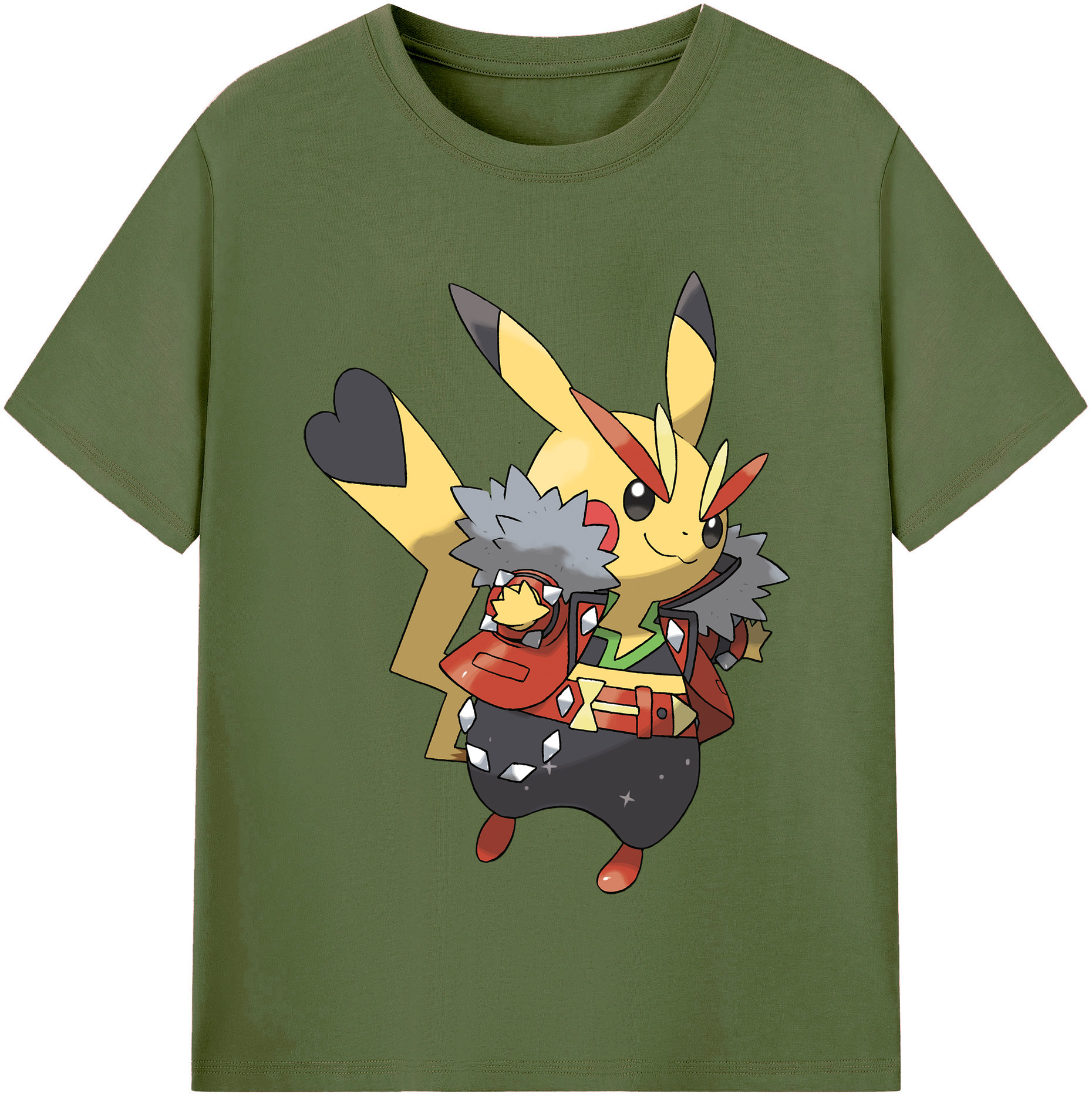（画像用） ポケットモンスター Pokémon 綿100％半袖Tシャツ（フロントプリント）